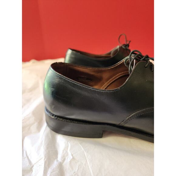 Allen Edmonds Park Avenue Black Leather Oxford Shoes Size 10 a narrow